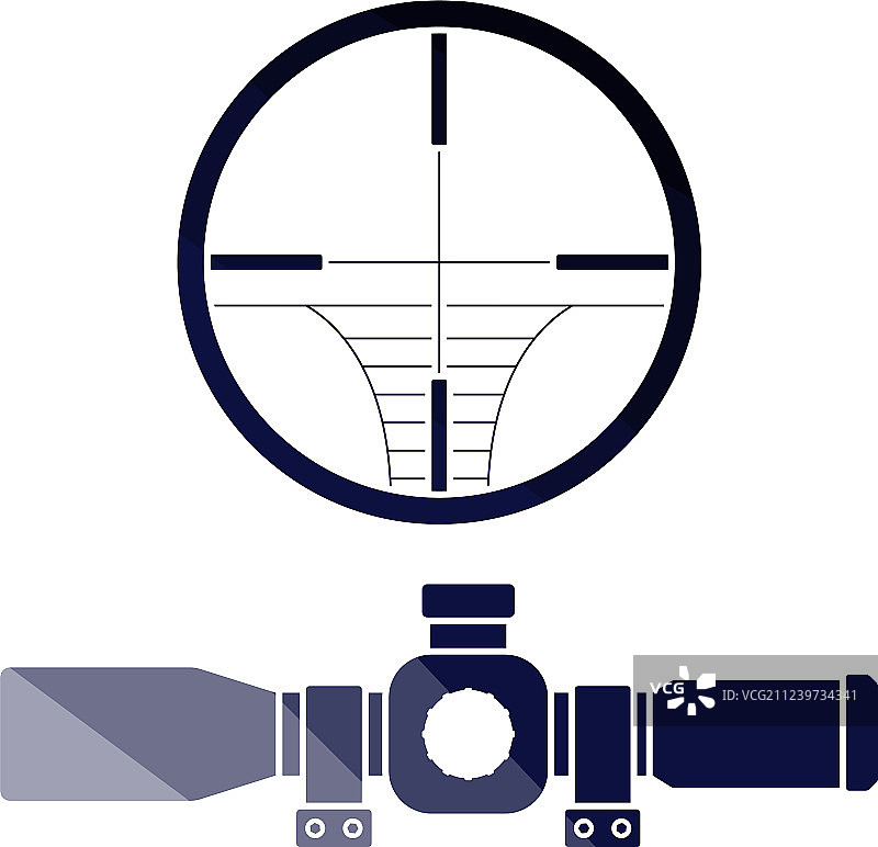 瞄准镜图标图片素材