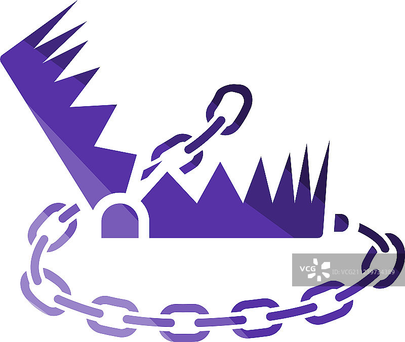 捕熊陷阱图标图片素材