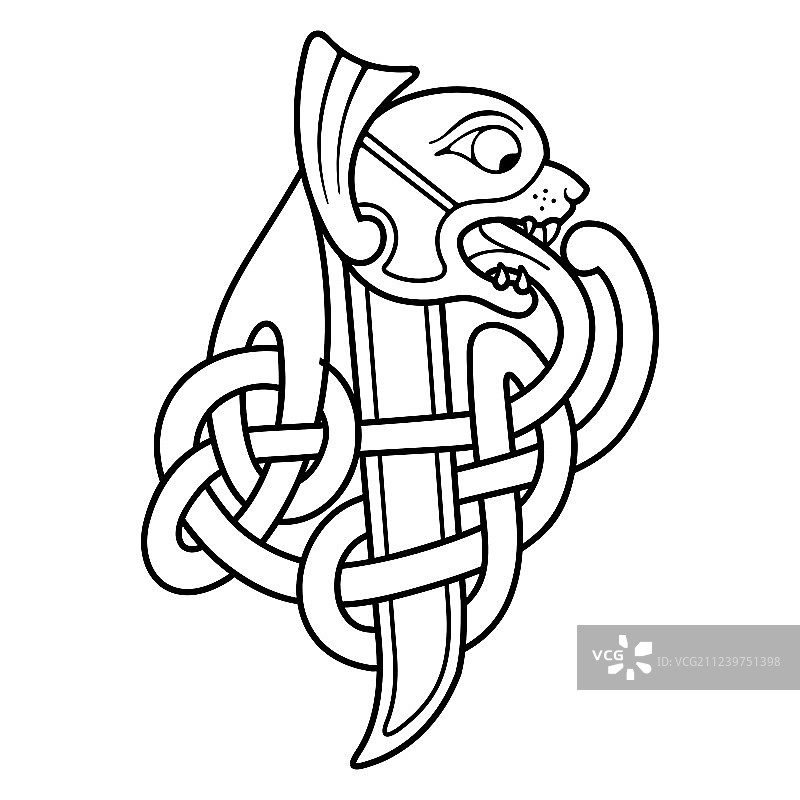 凯尔特民族图案图片素材