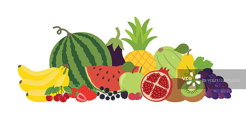 水果蔬菜浆果静物图片素材
