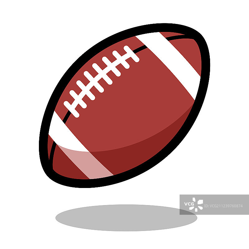 美式橄榄球标志3D设计图片素材