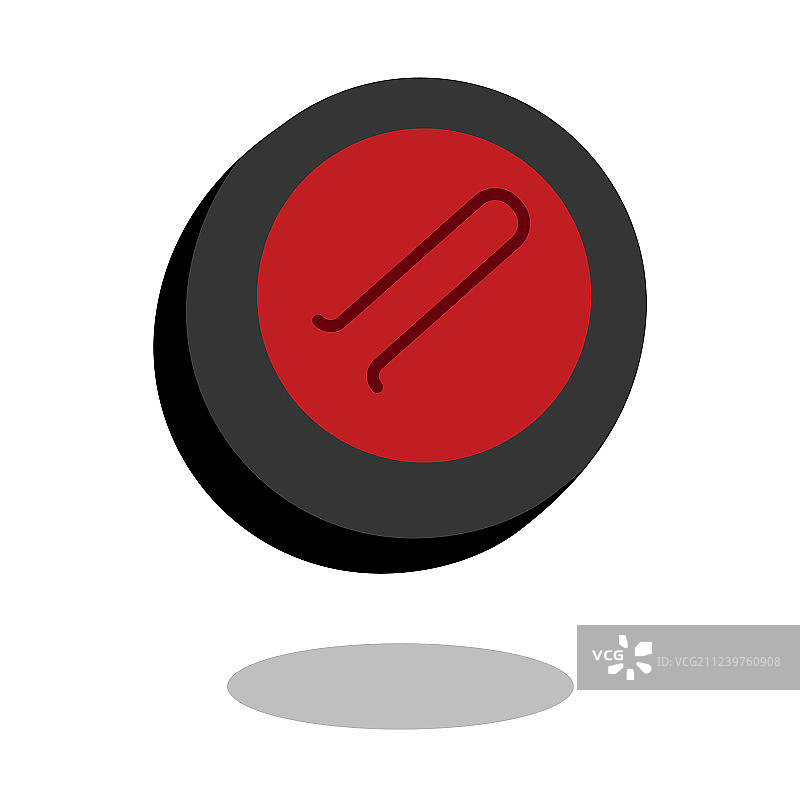 冰壶运动石材标志线条3D图标图片素材