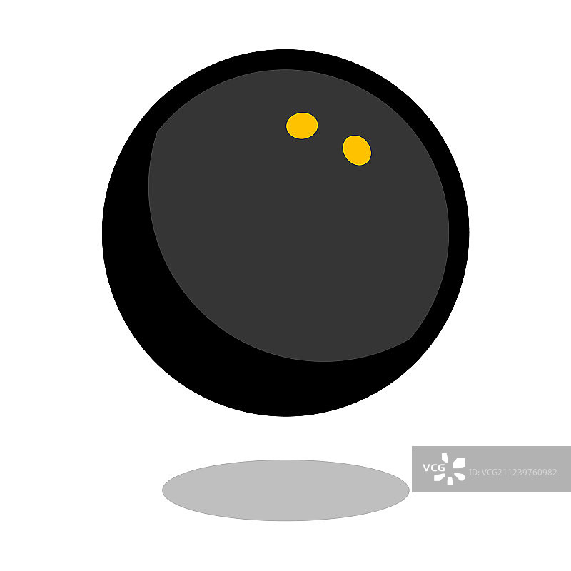 壁球运动球Logo线条3D图标图片素材