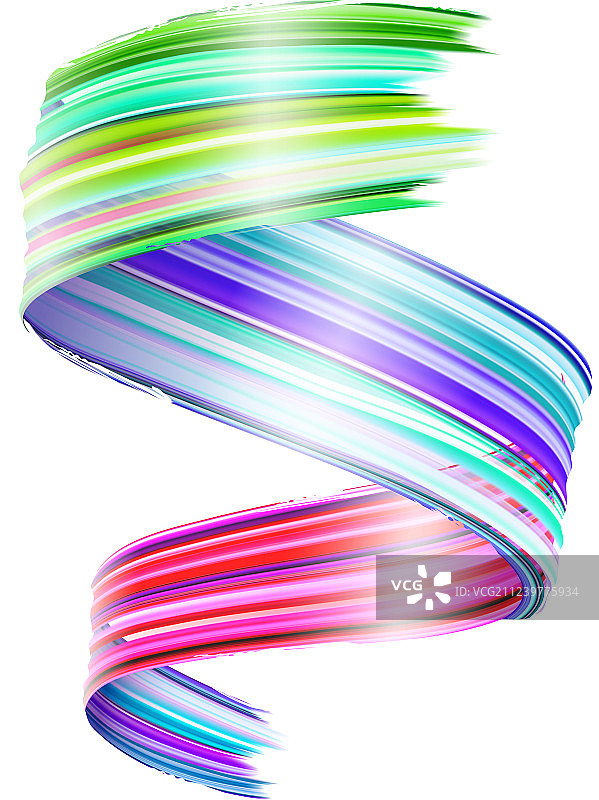 抽象画笔彩色笔触图片素材