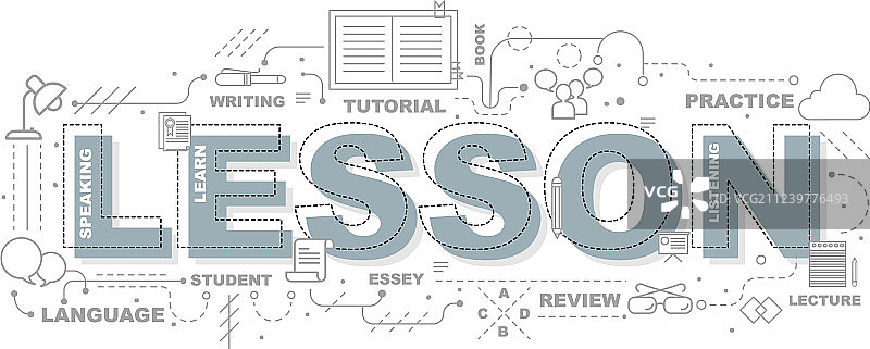 教育图形设计课程图标图片素材