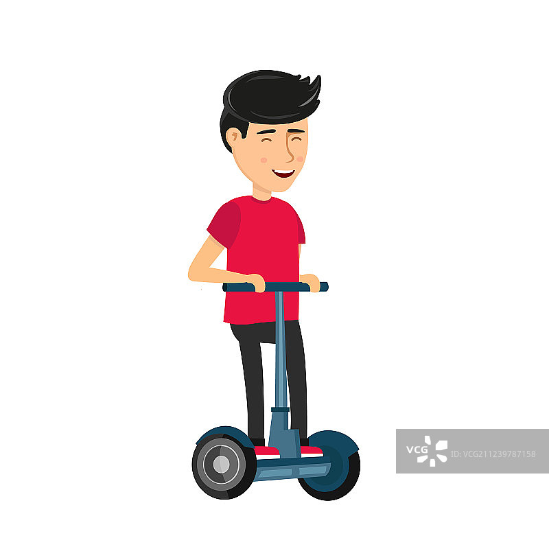 自平衡电动滑板车图片素材