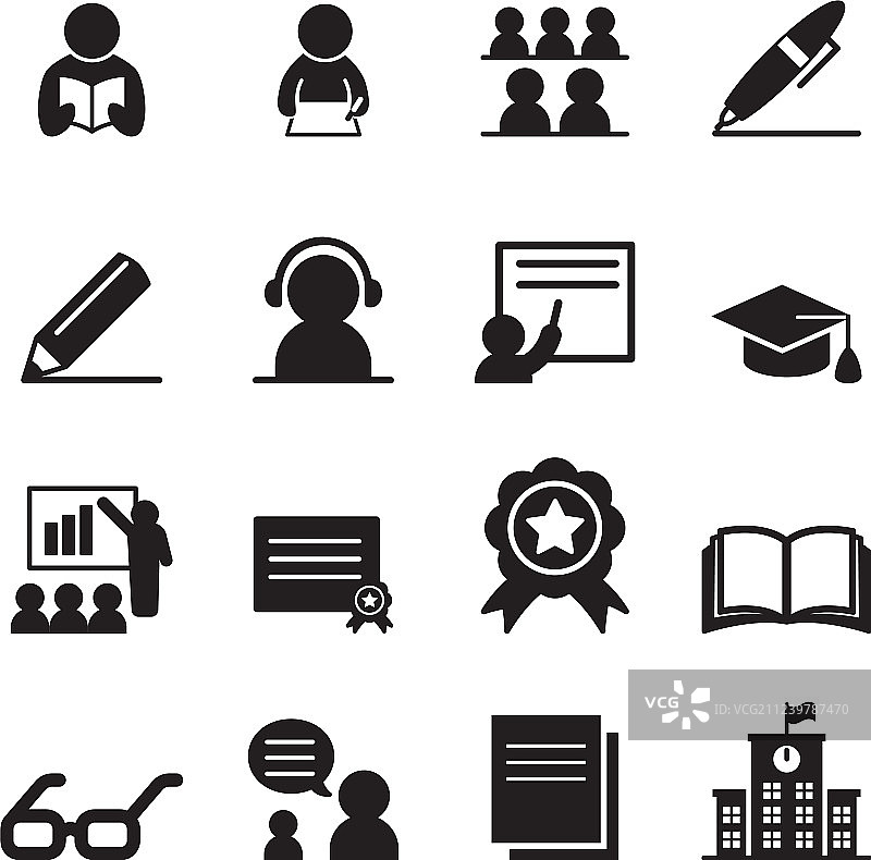 学习图标合集图片素材