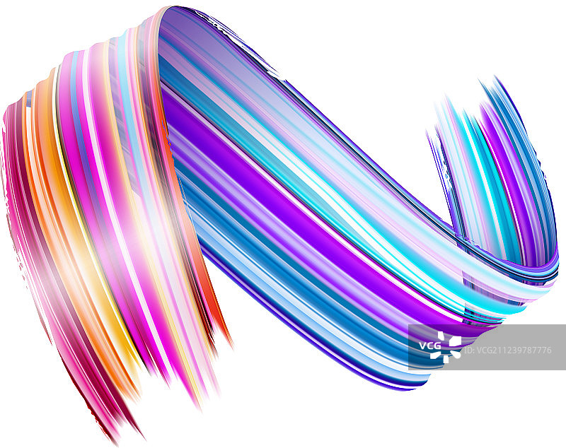 抽象画笔彩色笔触图片素材