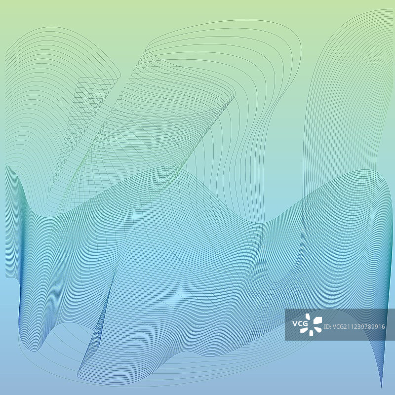 抽象线条团花饰背景图片素材