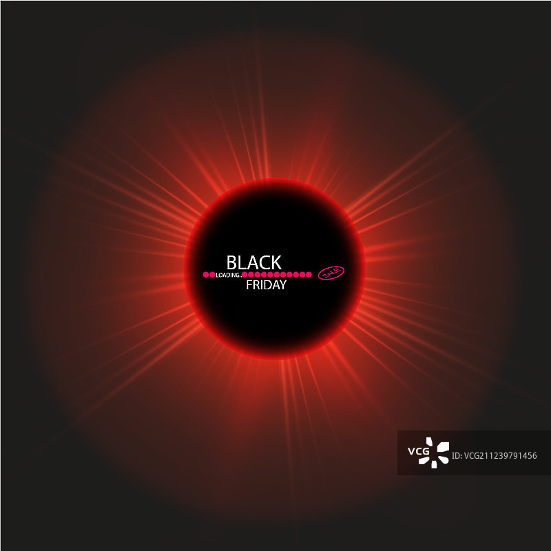 黑色星期五大减价和太阳海报或横幅图片素材