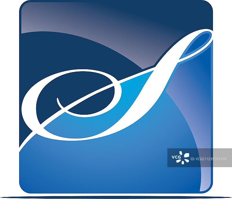 字母S Logo设计模板图片素材