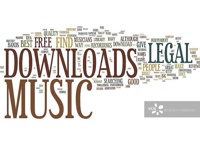合法音乐下载文本背景词云图片素材
