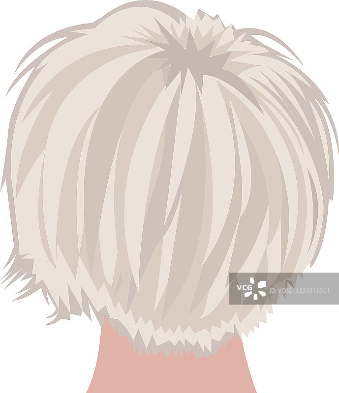 波波头图片素材