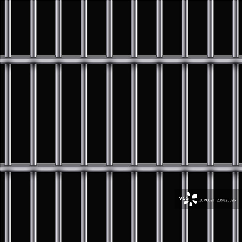 逼真金属监狱格栅推进器图片素材