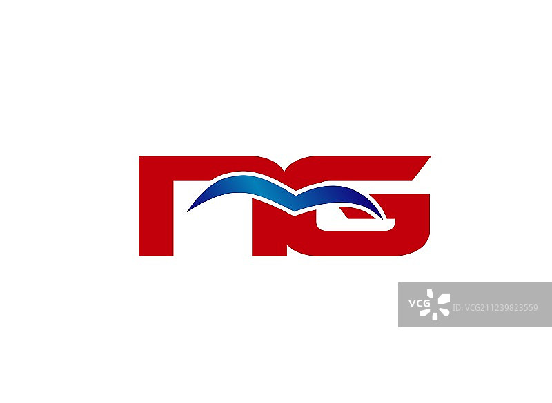 NG字母logo图片素材