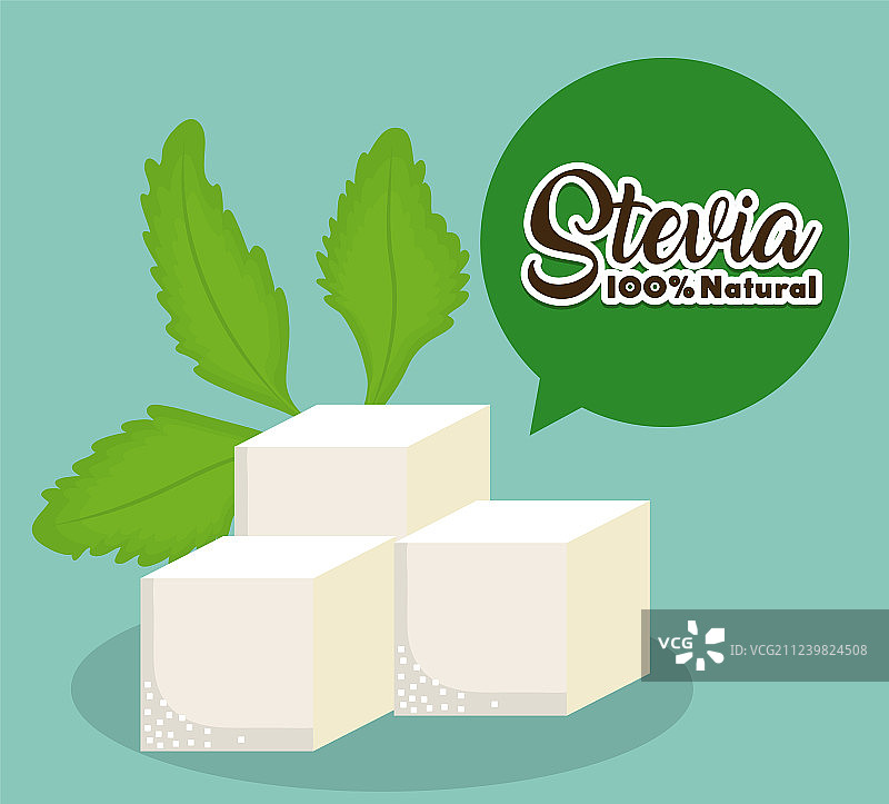 甜叶菊概念设计图片素材