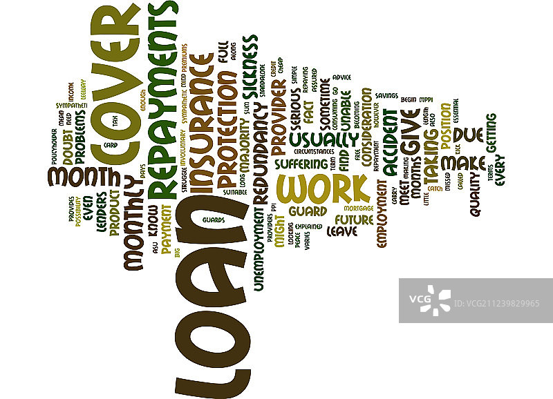 以简单术语解释的贷款封面文本图片素材