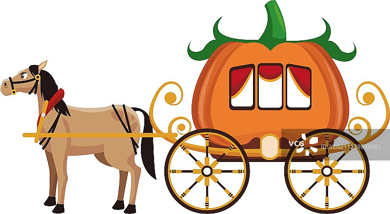 老式马车图标图片素材