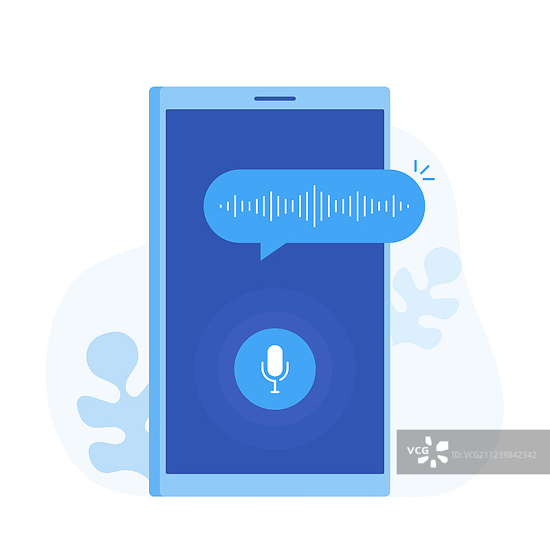 个人助理与语音识别图片素材