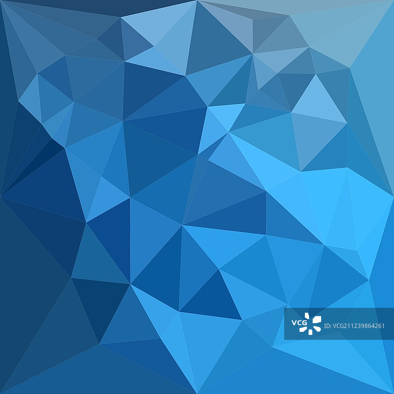 矢车菊蓝色抽象低多边形背景图片素材
