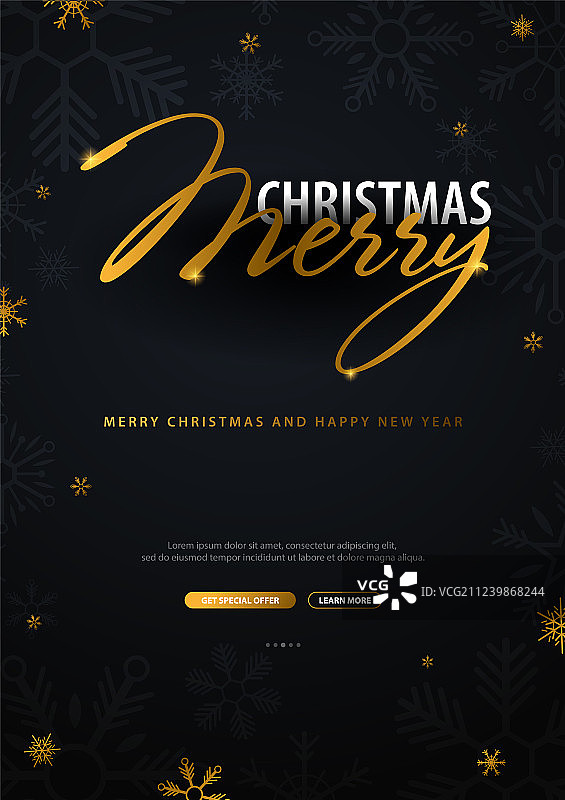 圣诞快乐，新年快乐图片素材