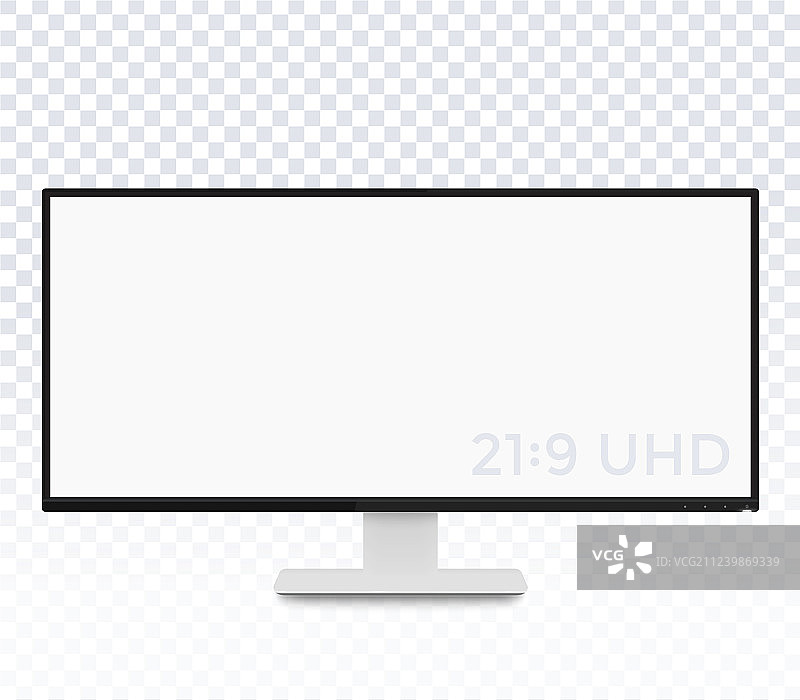 超宽屏显示器模型图片素材