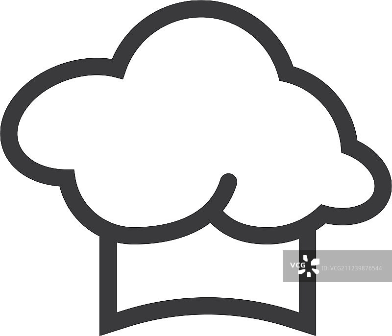 厨师帽子logo图片素材