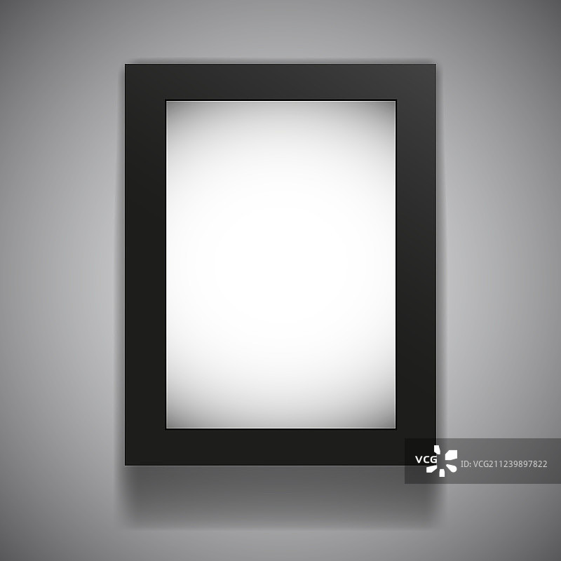 空白广告牌灯箱样机，隔离墙图片素材