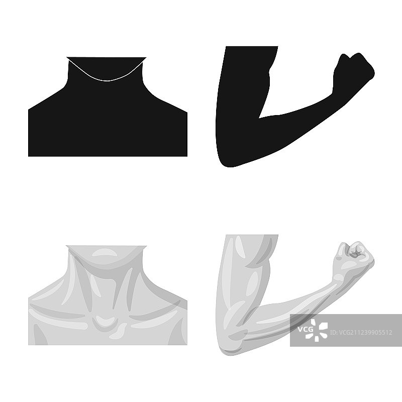 人体部位符号图案图片素材