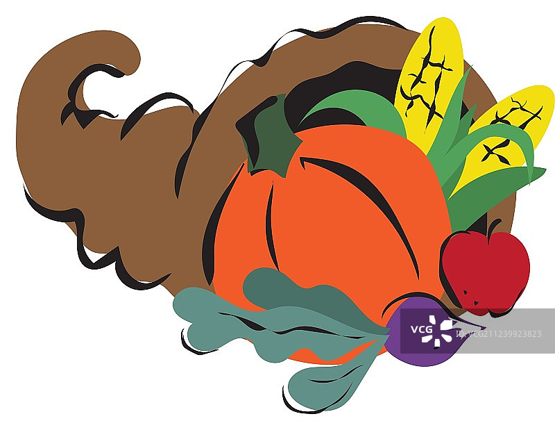 感恩节丰饶角图片素材