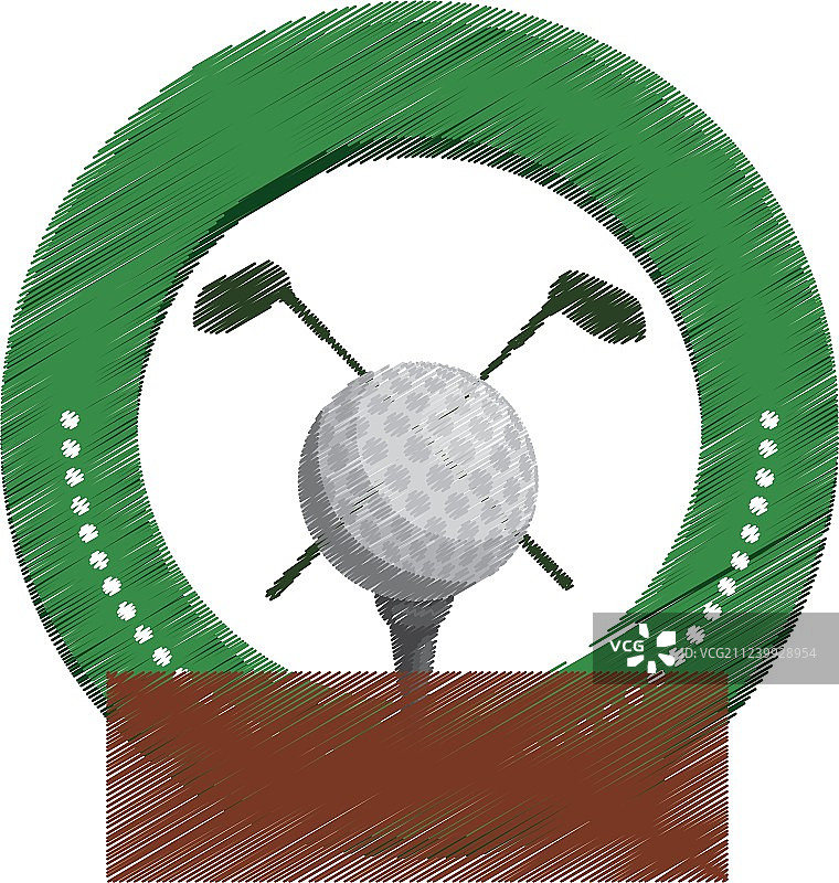 高尔夫球图标图像图片素材