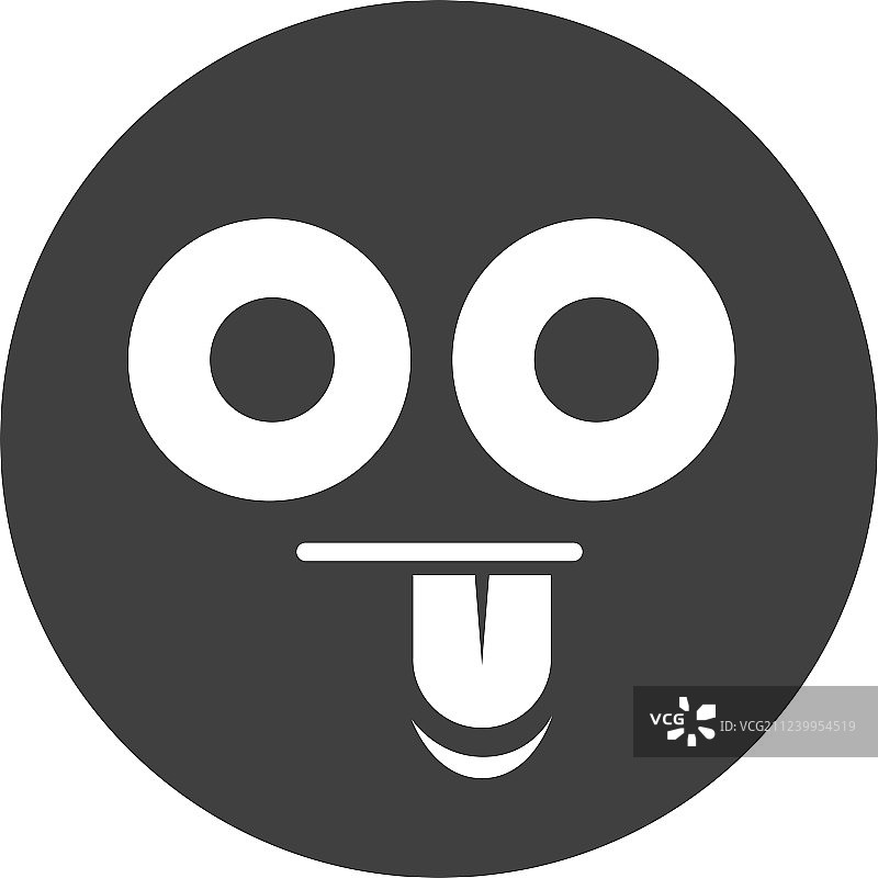 圆形表情符号可爱风格图片素材