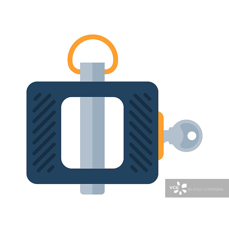 房屋门锁访问设备图标图片素材