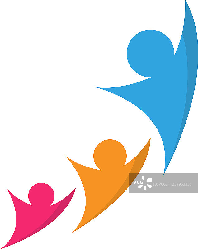 收养与社区关怀logo模板图标图片素材