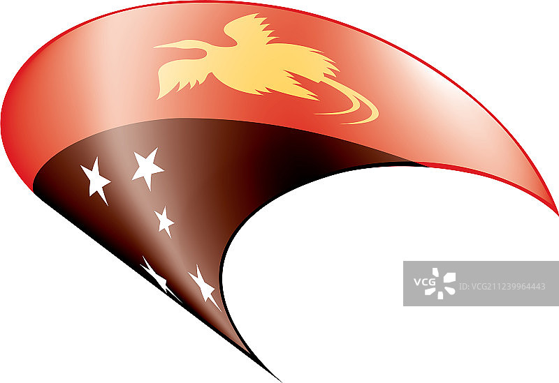 巴布亚新几内亚国旗图片素材