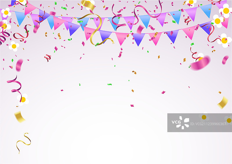 漂浮在空中的一组金色氦气球图片素材