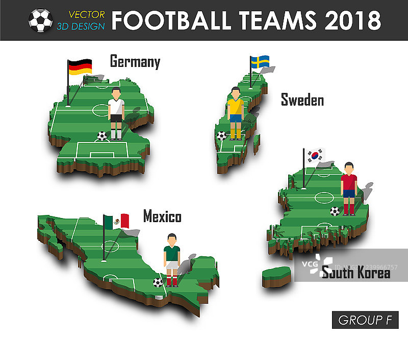 2018年国家足球队F组图片素材