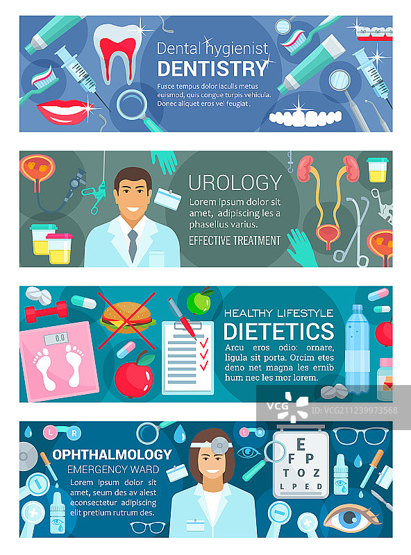 医疗用品设备与医生图片素材