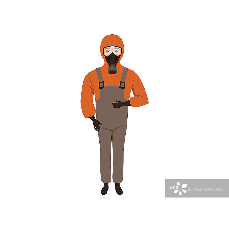 穿着红色连帽夹克的年轻男人图片素材