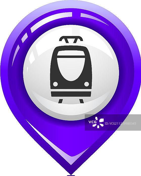 明亮地图标记图片素材