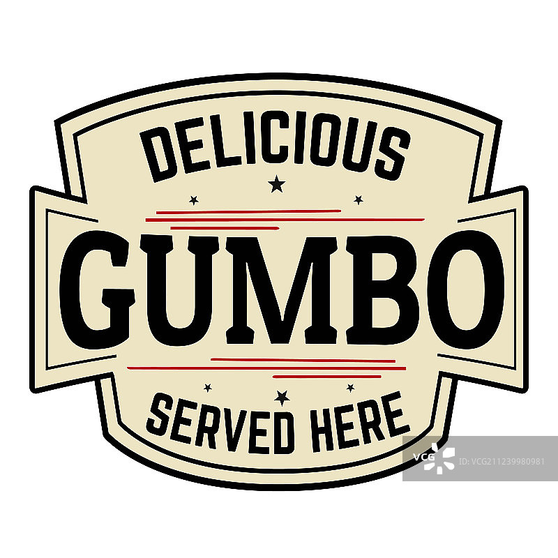 秋葵浓汤标签或图标图片素材