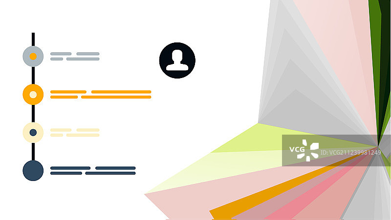 现代三角形表示模板图片素材