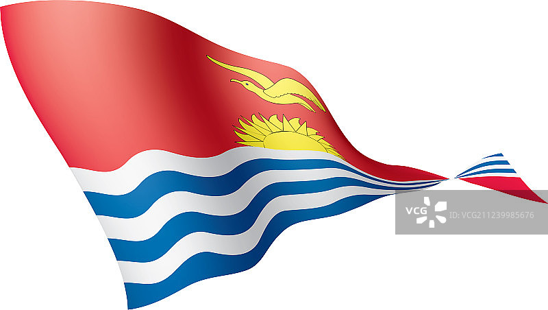 基里巴斯国旗图片素材