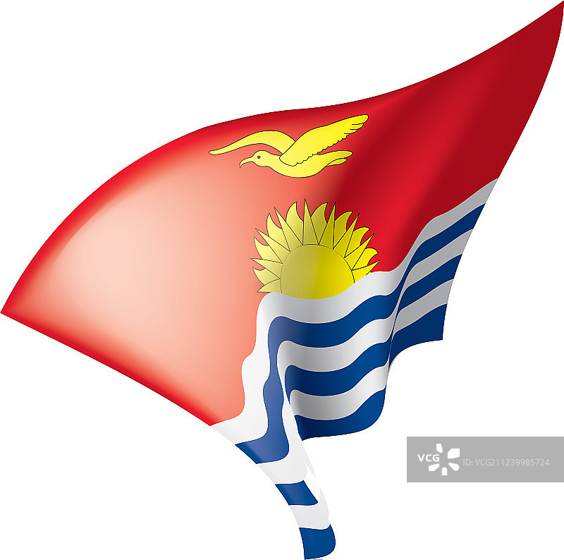 基里巴斯国旗图片素材