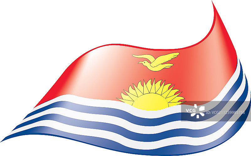 基里巴斯国旗图片素材