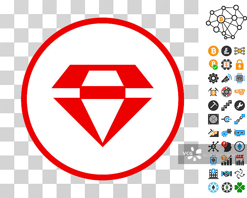 红宝石图标及奖励图片素材