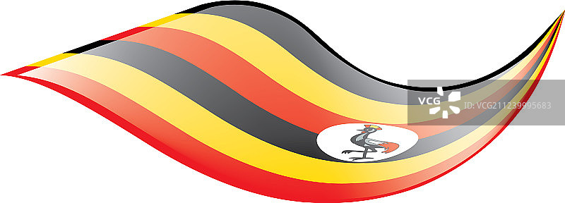 乌干达国旗图片素材