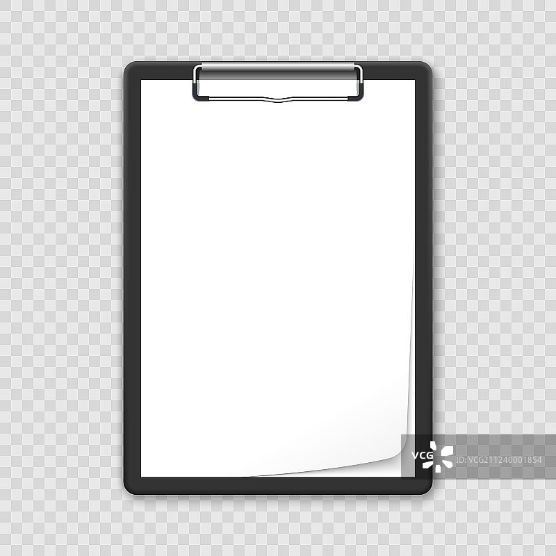 黑色写字板图片素材