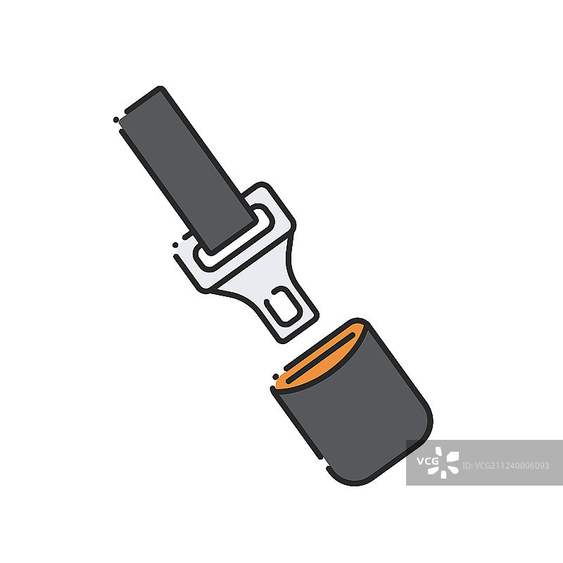 汽车安全带图标图片素材