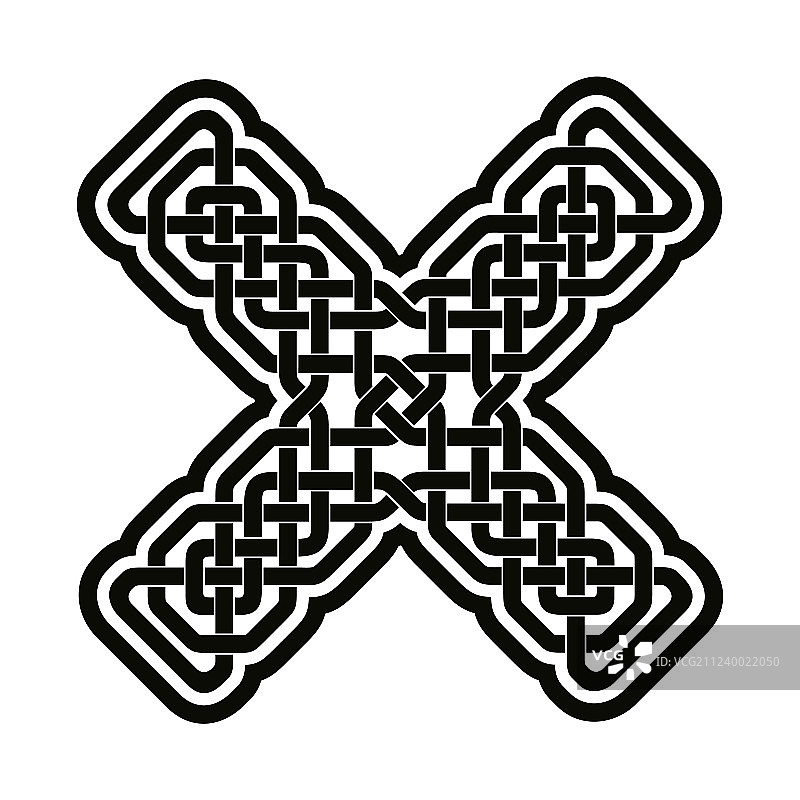 凯尔特民族十字架图片素材